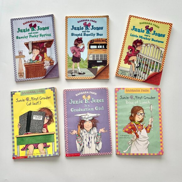 Bundle of 6 Junie B Jones Books by Barbara Park - Picture 1 of 9
